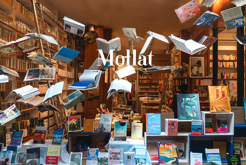 Vitrine d'été - Envol de livre