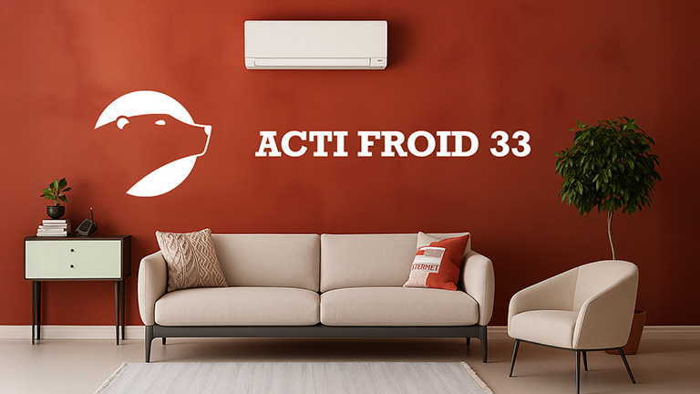 Acti Froid 33 — rebranding, webdesign et UX/UI depuis 1962