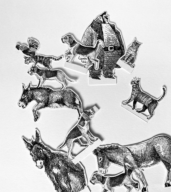 illustration personnages