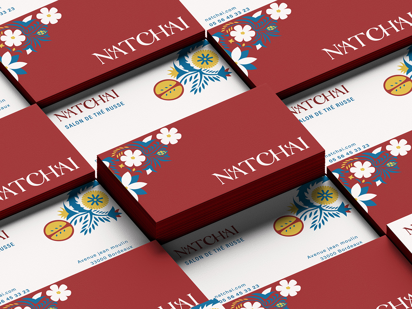 lot de Carte de visite Natchai