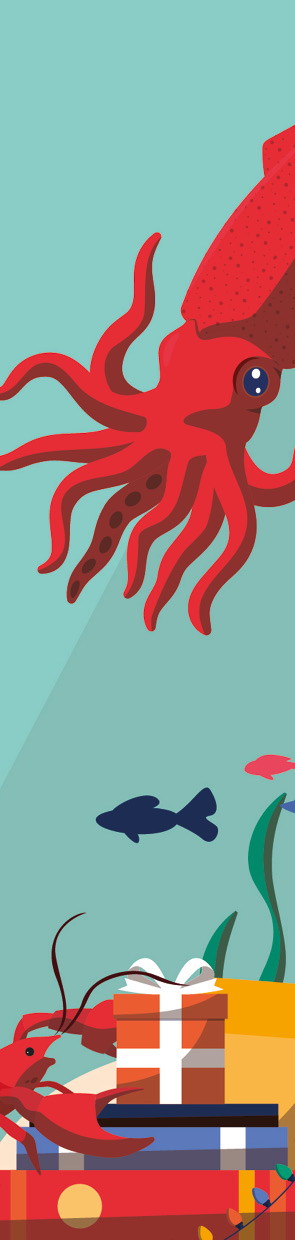 Marque-page de Noël (verso)